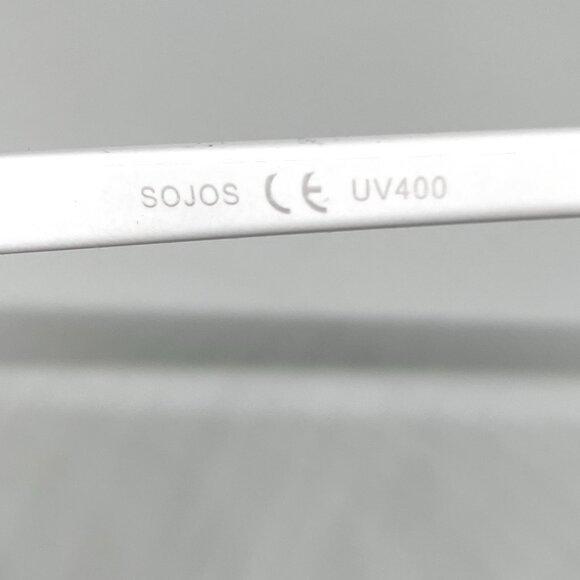 SOJOS White Barbie Style Cat Eye Sunglasses-Brand New! - Picture 7 of 8